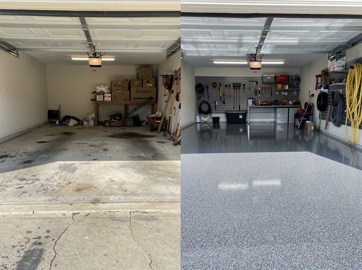 Garage-Epoxy-Flakes-Abbotsford-Sahig